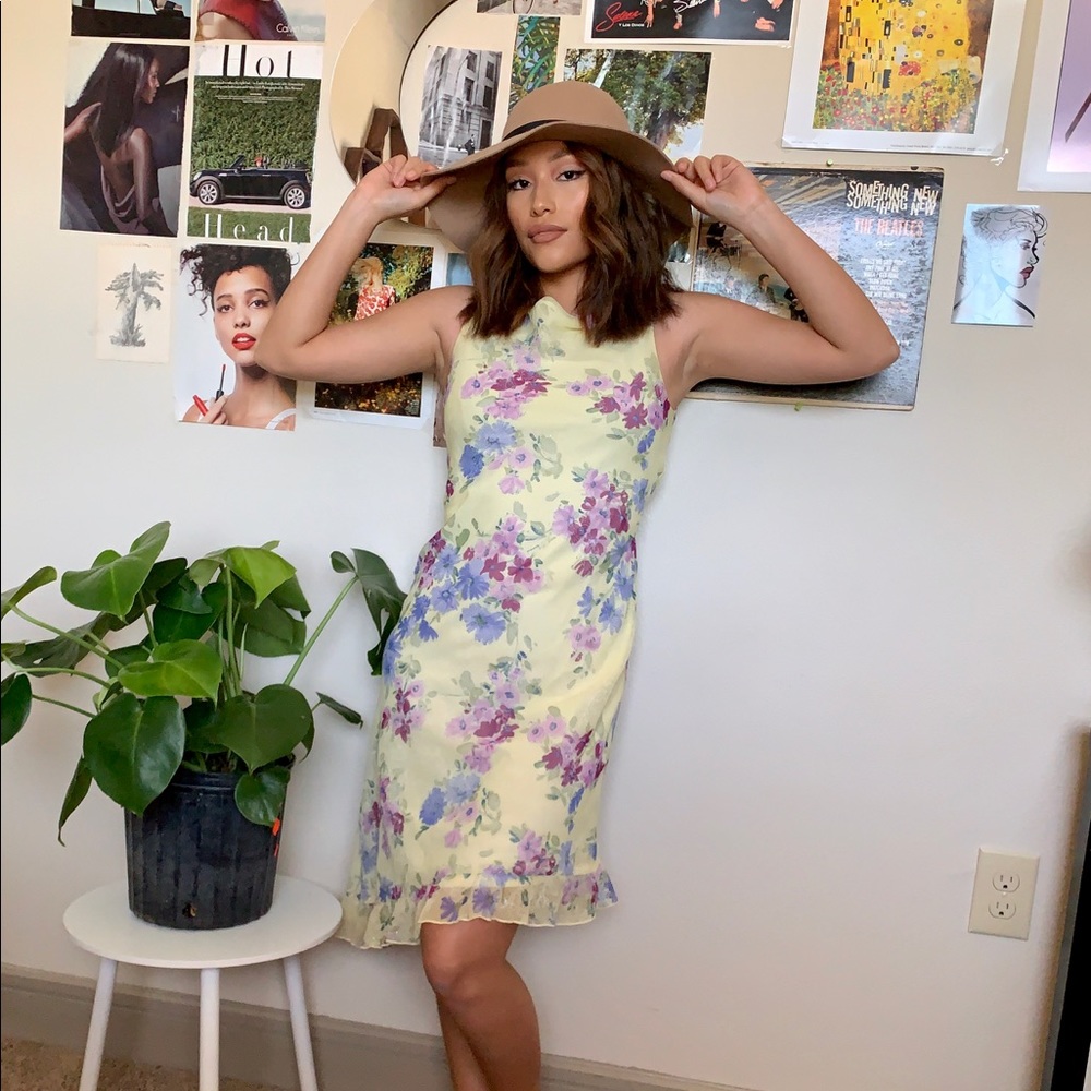 Vintage Floral Dress🌼